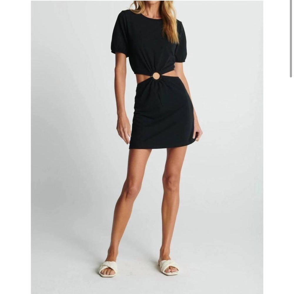 SUNDAYS lyric dress in black NWT